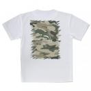 【Tシャツ】迷彩&ブラックバスのイラスト　パート2