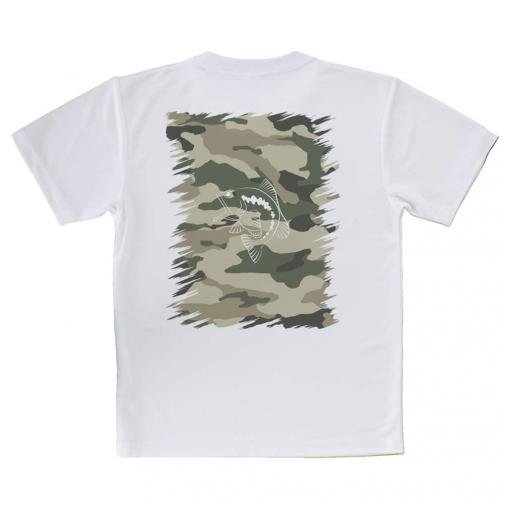 【Tシャツ】迷彩&ブラックバスのイラスト　パート2