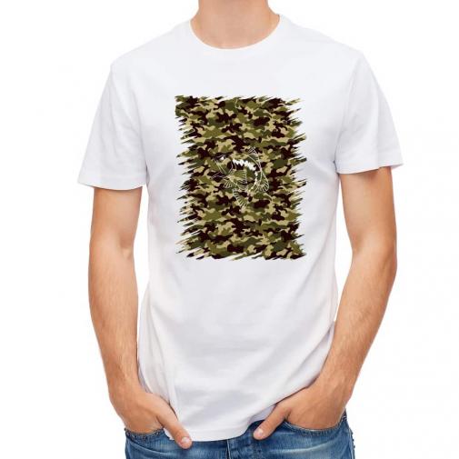 【Tシャツ】迷彩&ブラックバスのイラスト　パート3