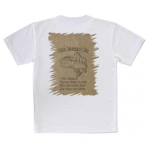 【Tシャツ】釣具店に行くための大嘘