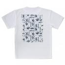 【Tシャツ】トラウトのシームレスパターン