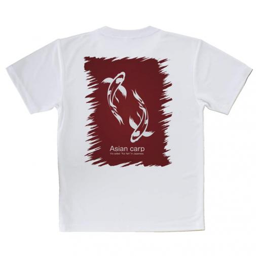 【Tシャツ】錦鯉　紅白　Koi Fish　レッド