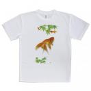 【Tシャツ】金魚の可愛いイラスト