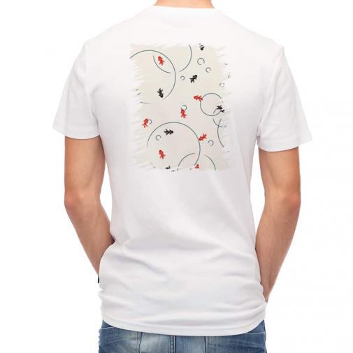 【Tシャツ】金魚　シームレスパターン