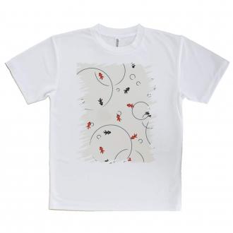 【Tシャツ】金魚　シームレスパターン