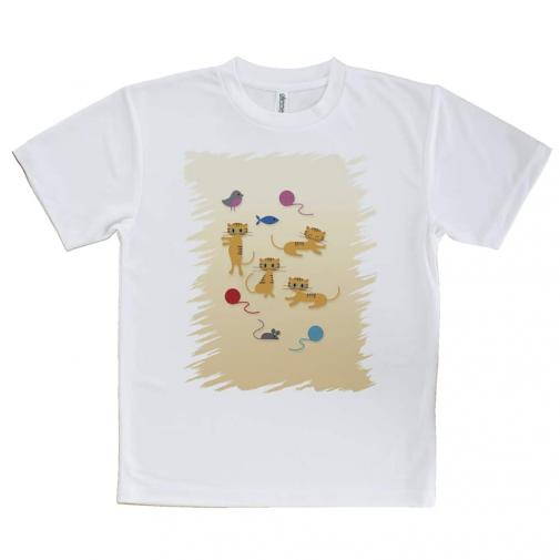 【Tシャツ】三毛猫の日常