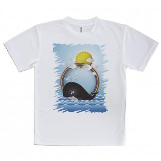 【Tシャツ】太陽とクジラ