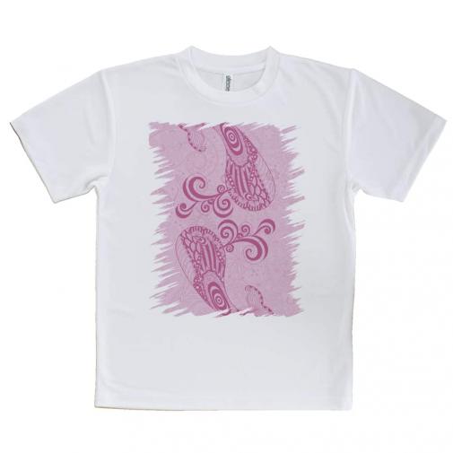 【Tシャツ】ピンクのクジラ