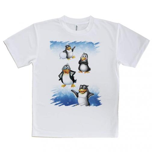 【Tシャツ】キャラクター風 ペンギンのイラスト