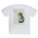 【Tシャツ】春の午後　蝶と子猫