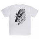 【Tシャツ】平政(ヒラマサ)墨絵風　白