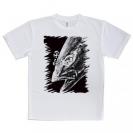 【Tシャツ】平政(ヒラマサ)墨絵風　黒