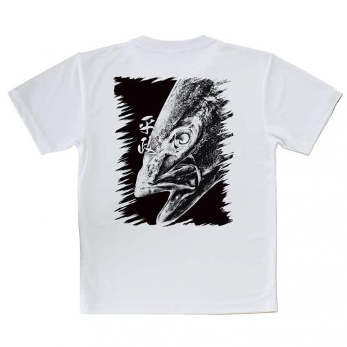 【Tシャツ】平政(ヒラマサ)墨絵風　黒