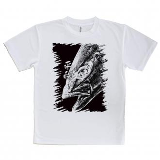 【Tシャツ】平政(ヒラマサ)墨絵風　黒