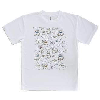 【Tシャツ】ほのぼの猫の手書きイラスト