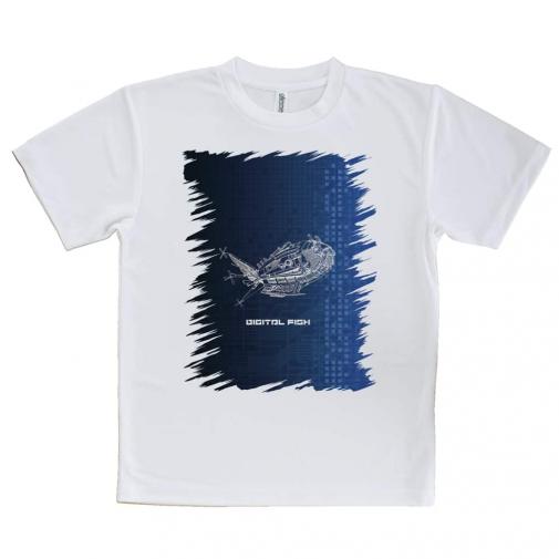 【Tシャツ】デジタル　フィッシュ