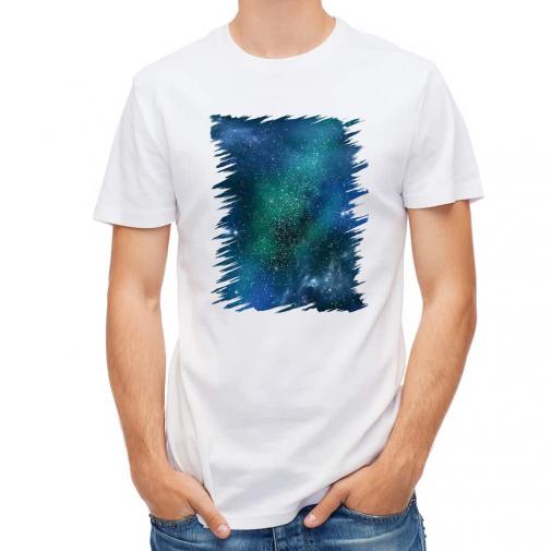 【Tシャツ】エメラルドグリーンな宇宙