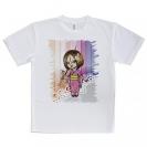【Tシャツ】着物の女性は釣りに出かける