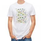 【Tシャツ】ボタニカル柄