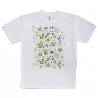 【Tシャツ】ボタニカル柄