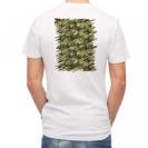 【Tシャツ】サメ(SHARK)　迷彩柄　ブラウンカラー