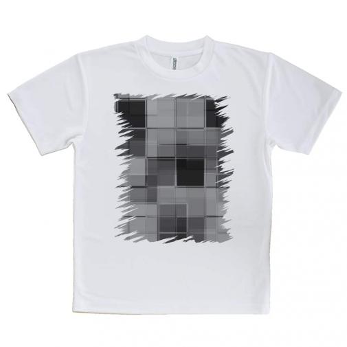 【Tシャツ】クリスタルキューブ モノトーン