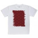 【Tシャツ】立体キューブ　レッド