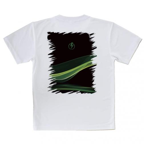 【Tシャツ】ファイヤー充電!　グリーン