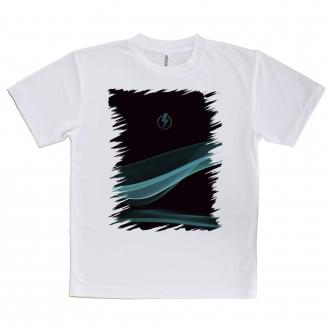 【Tシャツ】ファイヤー充電!　ブルー