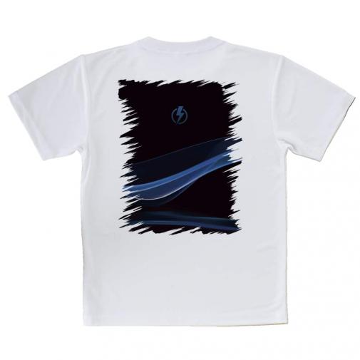 【Tシャツ】ファイヤー充電!　ミッドナイトブルー