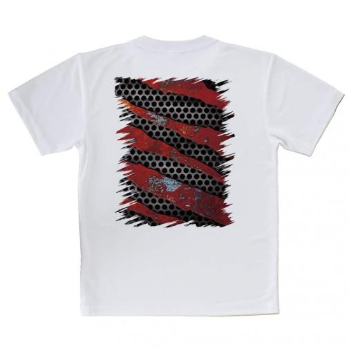 【Tシャツ】鉄網板と鋼鉄の赤い扉