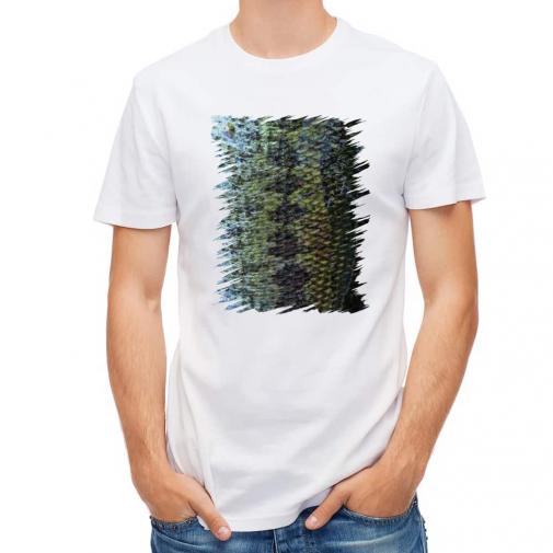 【Tシャツ】ブラックバスの鱗デザイン