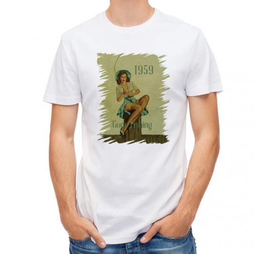 【Tシャツ】Gone Fishing ビンテージバージョン