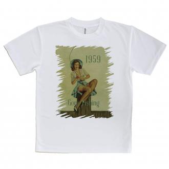【Tシャツ】Gone Fishing ビンテージバージョン