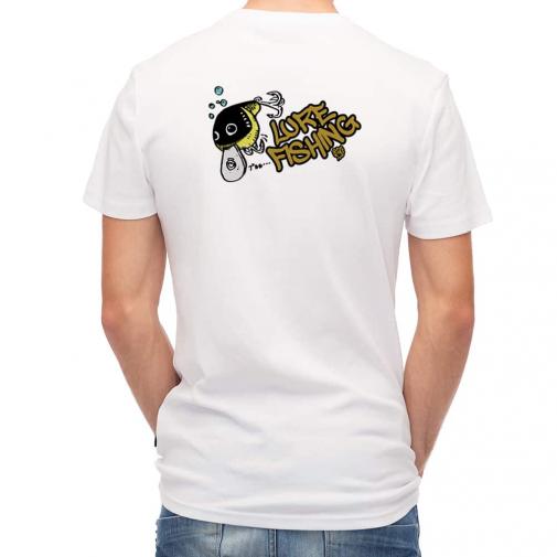 【Tシャツ】【釣りざんまい】ありそでなさそなクランクベイト　ホワイト