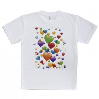 【Tシャツ】ハートのバルーンフェスタ