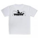 【Tシャツ】【釣りざんまい】愛犬と釣りを楽しむアングラー