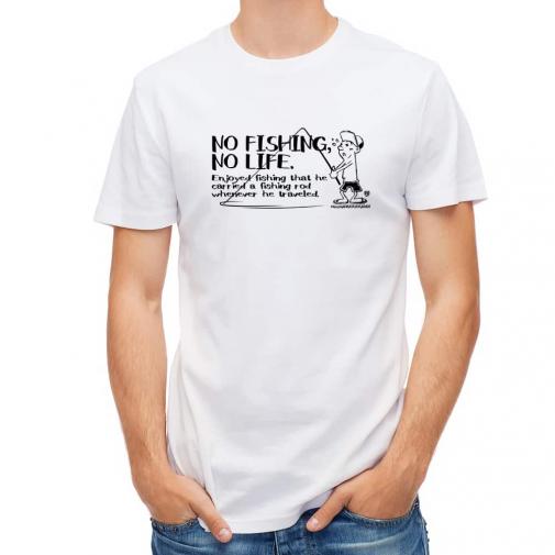 【Tシャツ】【釣りざんまい】魚がひいてる、どうしよう!