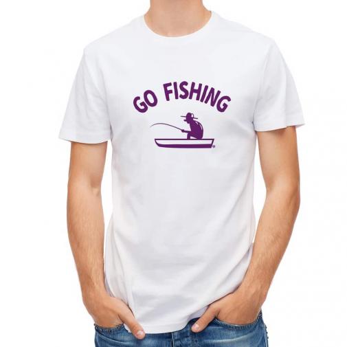 【Tシャツ】【釣りざんまい】ボートでぼーっと釣りざんまい