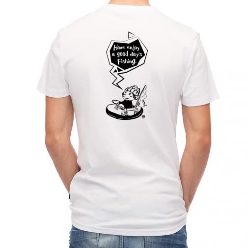 【Tシャツ】【釣りざんまい】ゴムボートアングラー