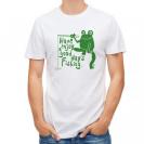 【Tシャツ】【釣りざんまい】カエルが釣りをするでケロ