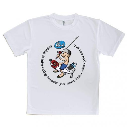 【Tシャツ】【釣りざんまい】ルアーを乗りこなすアングラー