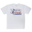 【Tシャツ】【釣りざんまい】釣りをとにかく楽しもう!_レトロ