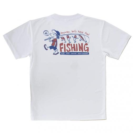【Tシャツ】【釣りざんまい】釣りをとにかく楽しもう!_レトロ