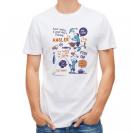 【Tシャツ】【釣りざんまい】釣りに行きませんか?_レトロ