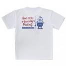 【Tシャツ】【釣りざんまい】ぽっちゃりアングラー