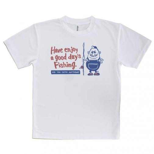 【Tシャツ】【釣りざんまい】ぽっちゃりアングラー