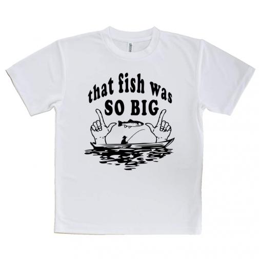 【Tシャツ】大きな魚を釣りました。