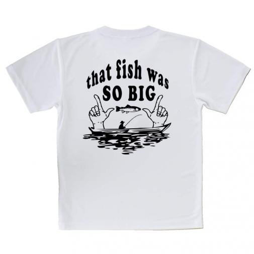 【Tシャツ】大きな魚を釣りました。