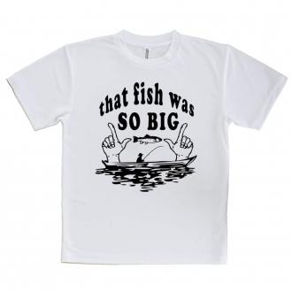 【Tシャツ】大きな魚を釣りました。